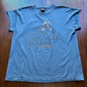 Vintage Crocodile Hunter Shirt Size L